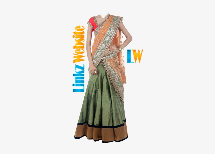 Easily Add Png Females And Girls Dresses Images On - Lehenga, transparent png