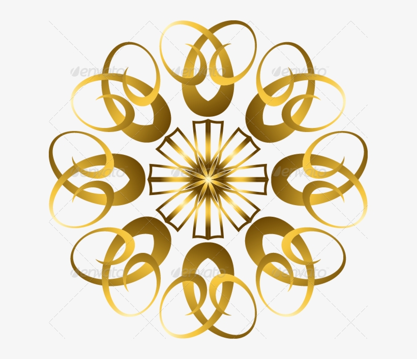 Gold Border Gold Border1 - Islam, transparent png