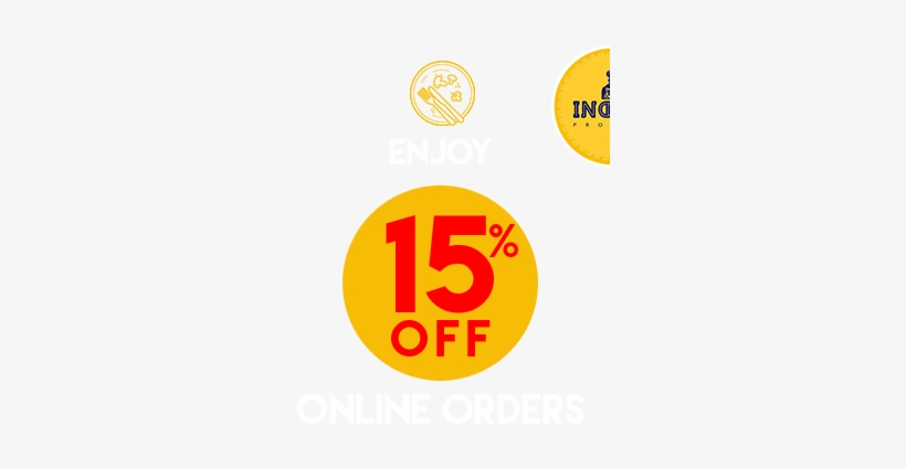Enjoy 15% Off Online Order - Indian Project, transparent png