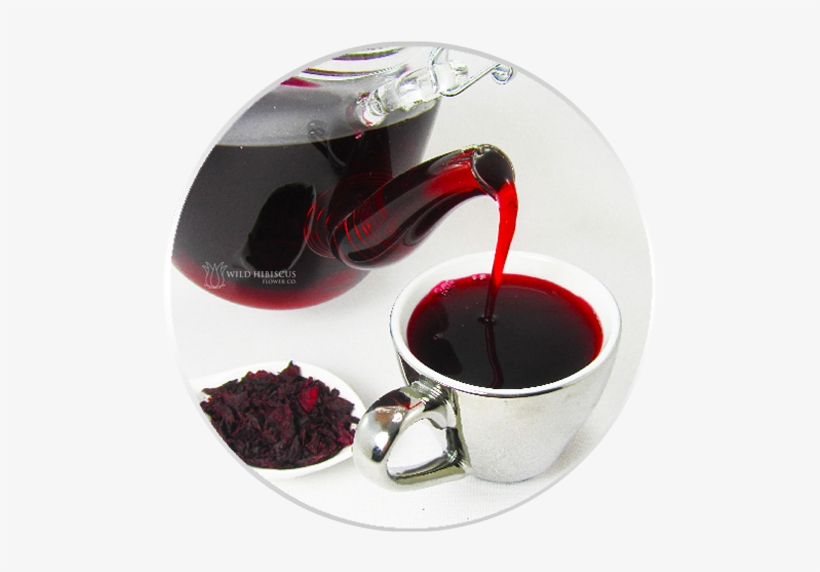 Heart-tee Hibiscus Tea In Pot - Hibiscus Tea, transparent png