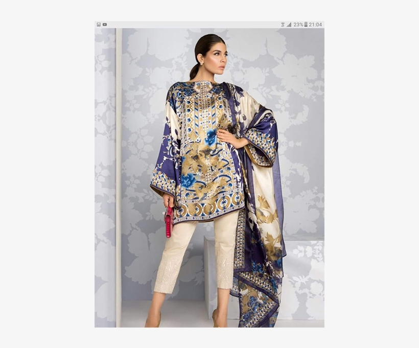 Kurtis-1 - Sana Safinaz Silk 2017, transparent png