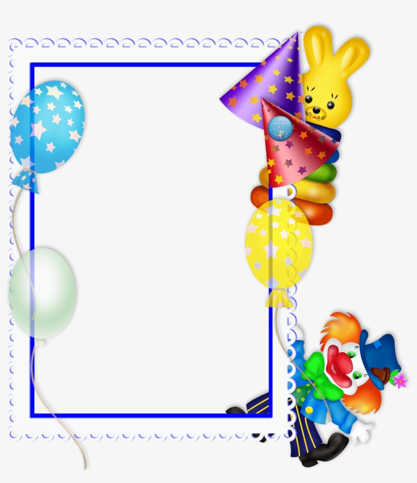 Free Birthday Frames - Happy Birthday Theme Png, transparent png