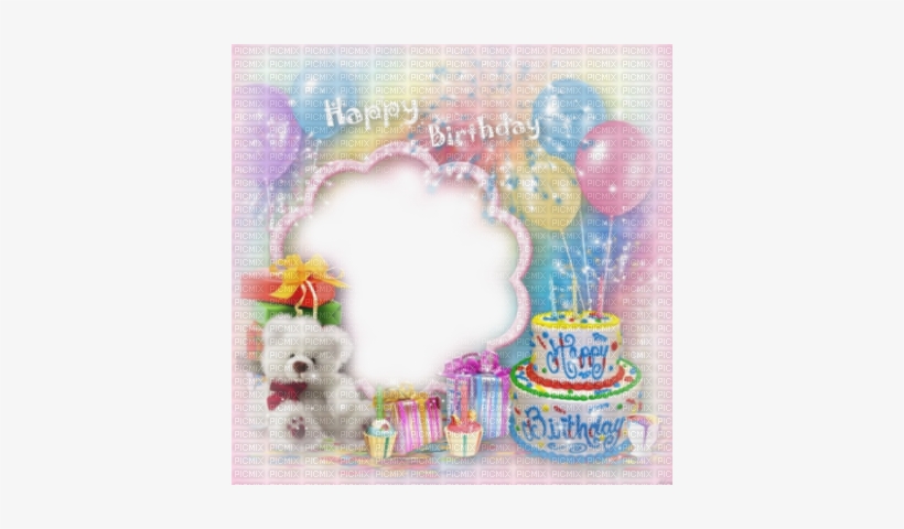 Happy Birthday Frame - Birthday Backgrounds For Photoshop, transparent png