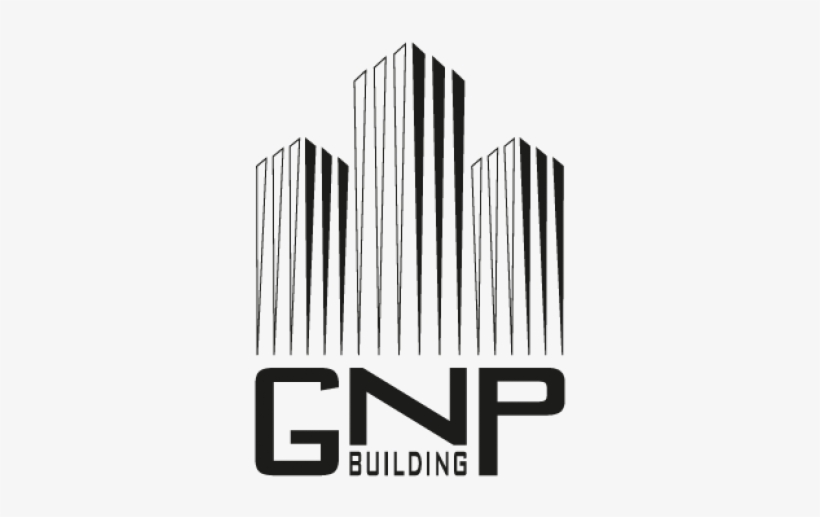 Gnp Building Bw Logo - Building Logo Black And White, transparent png