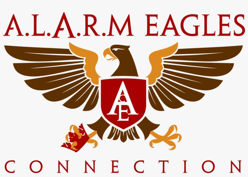 Alarm Eagles Connection Logo Flat - Drawing, transparent png