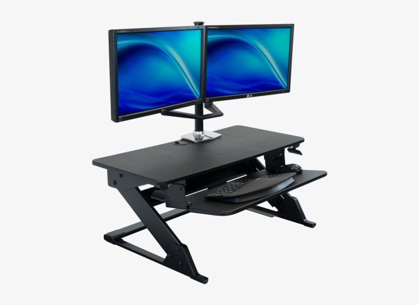 Ziplift 35" Standing Desk Converter - Standing Desk, transparent png
