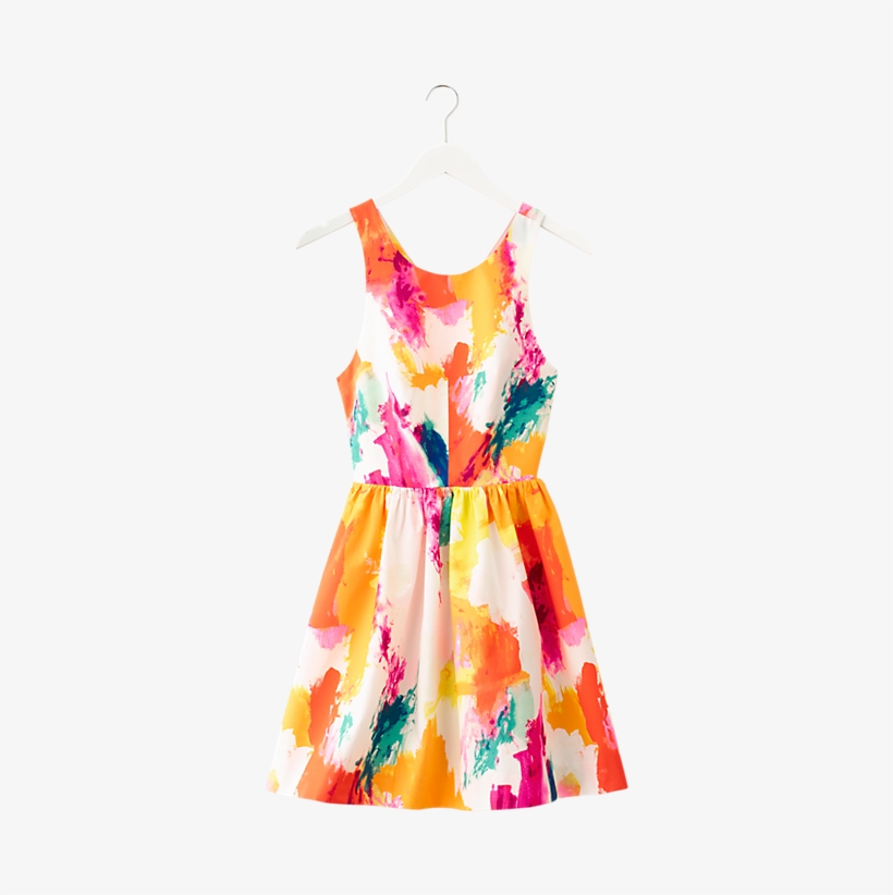 Sexy Back Dress In Abstract - Dress, transparent png