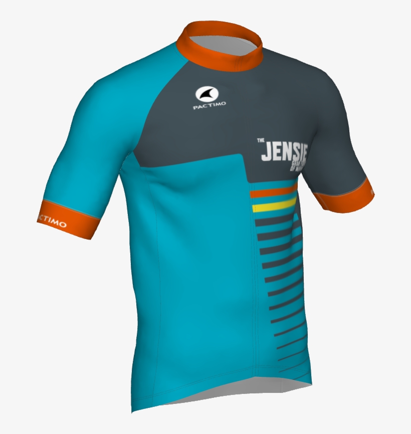 The Jensie Gran Fondo 183402 M Ascent Aerojersey1 - Long-sleeved T-shirt, transparent png