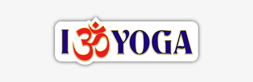 Yoga Sticker I Om Yoga Small Bumper Sticker - Om, transparent png