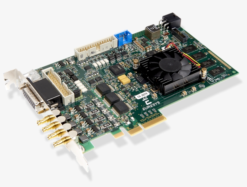 Coaxlink Quad 3d-lle Frame Grabbers Consist Of A Standard - Mezzanine Cards, transparent png