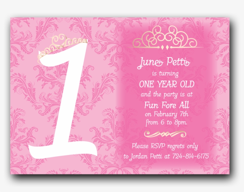 Princess First Birthday Invitation - False 6x6-004 Classy No Soliciting Sign, transparent png