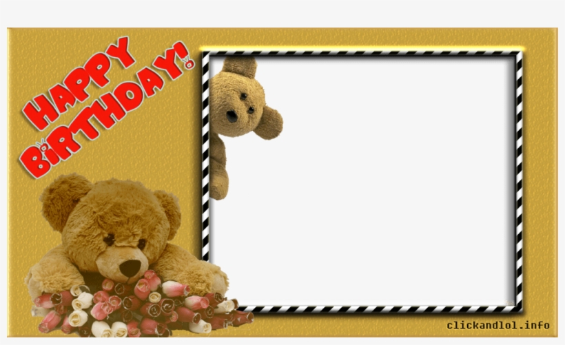 Happy Birthday Frame Png Clickandlol Collect And Share - Happy Birthday Frame S, transparent png