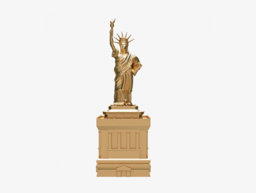 Statue Of Liberty - Sculpture, transparent png