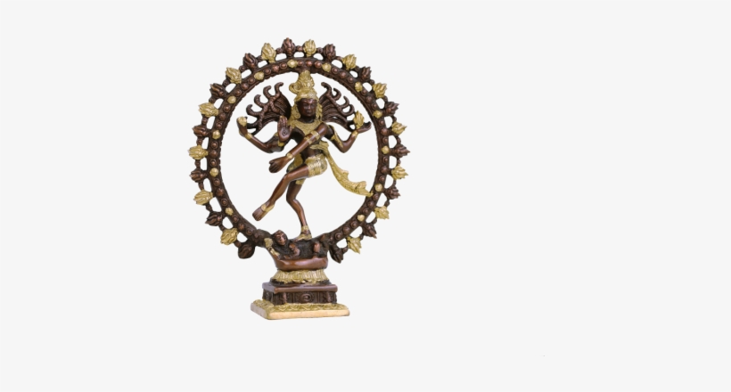 Exotic India Nataraja - Brass Statue, transparent png