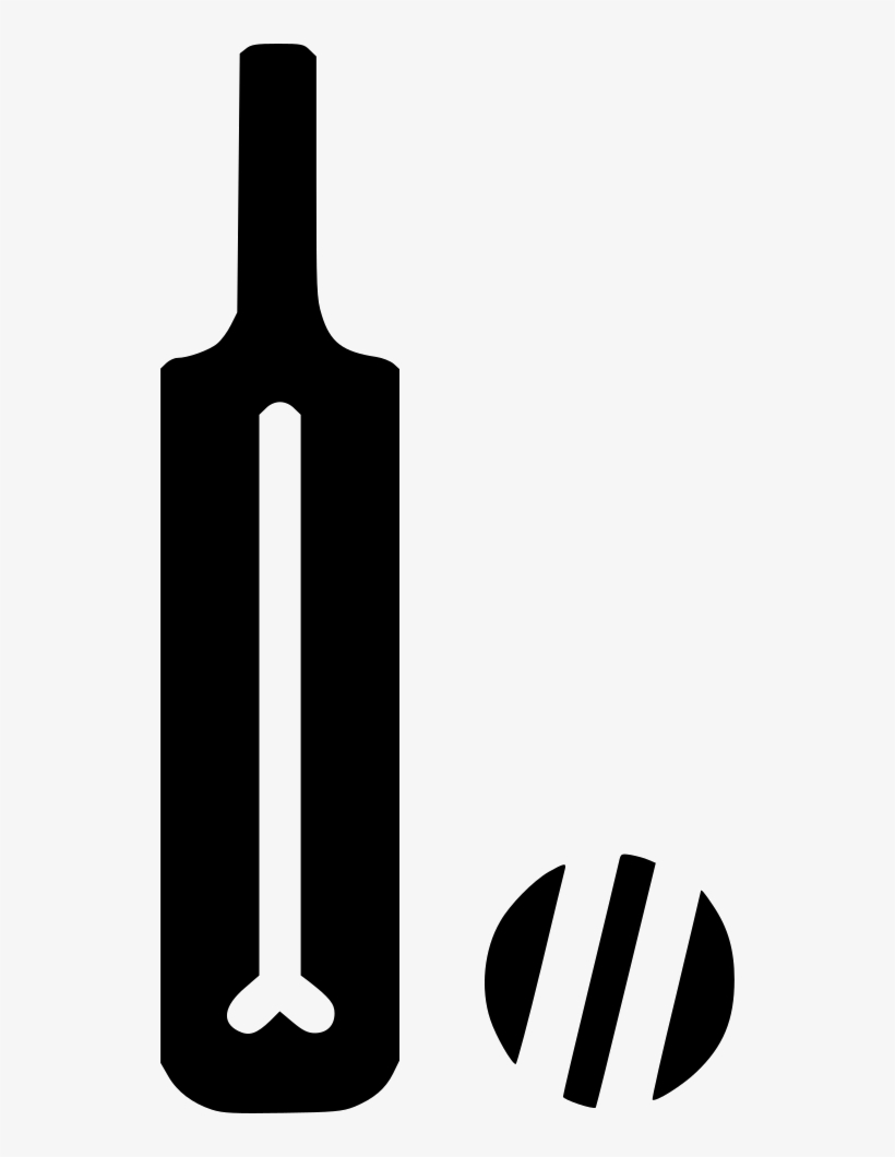 Cricket Ball Bat Equipment Batsman Comments - Sign, transparent png