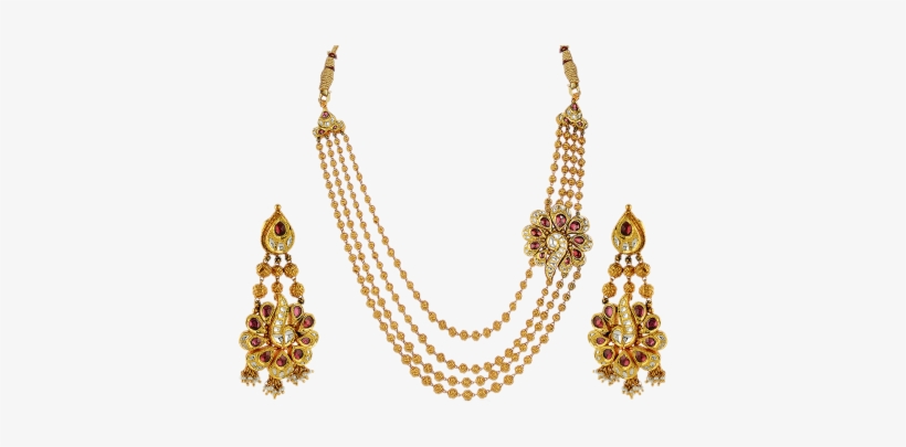 Necklace Gold Jewelry Images Bridal Gold Jewellery - Gold Necklace Sets, transparent png