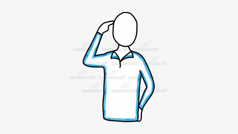 Male Thinking Pointing - Library, transparent png