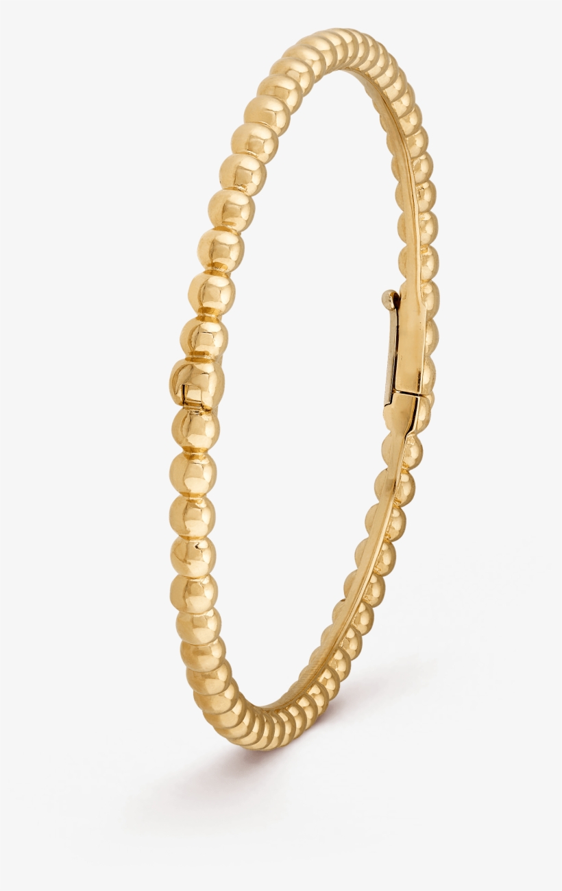 Perlée Pearls Of Gold Bracelet, Medium Model - Van Cleef Pearl Bracelet, transparent png