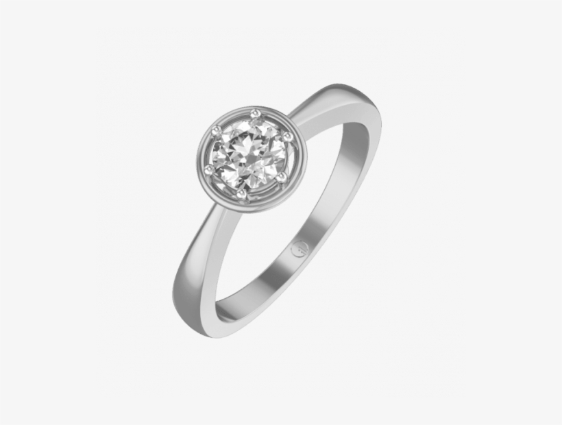 40 Ct Blissful Odyssey Solitaire Engagement Ring In - Pre-engagement Ring, transparent png