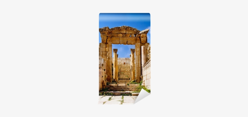 Ancient Arch Of Artemis Temple In Jerash, Jordan Wall - Temple Of Artemis, transparent png