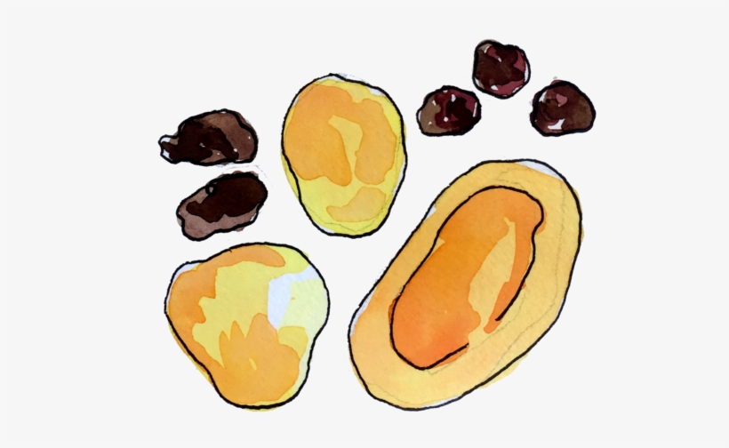 Dried Fruit, transparent png