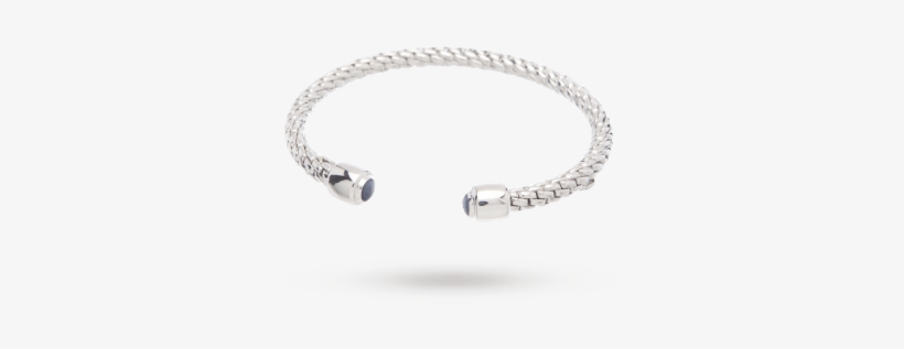Fope Silverfope Eyes Sapphire Bangle - Dyrberg/kern, transparent png