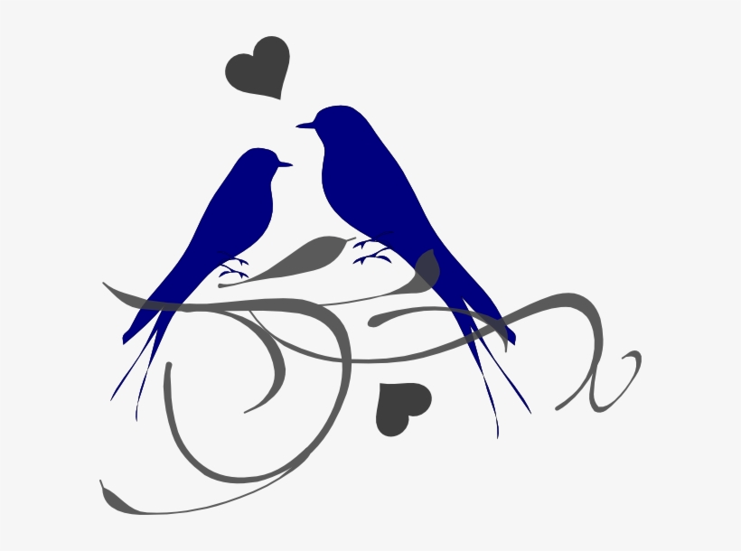 Love Bird Clip Art Free - Love Birds Clipart, transparent png