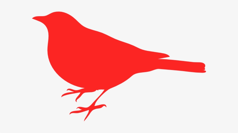 Clipart Of Red Birds Love Bird Clip Art At Clker Com - Bird Silhouette Clip Art, transparent png