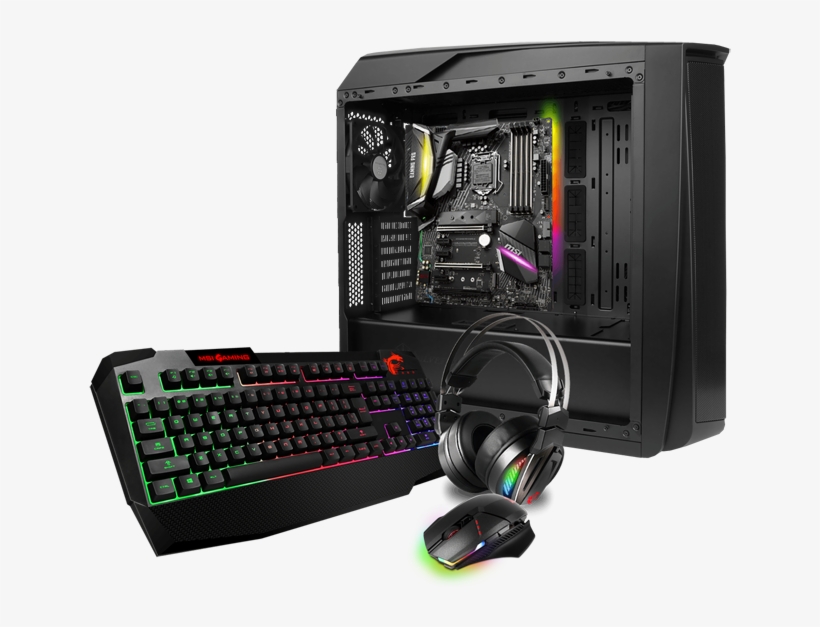 This Means, With Mystic Light Sync You Can Also Sync - Msi Ds4200 Interceptor Machanical Rgb Usb Gaming Keyboard, transparent png