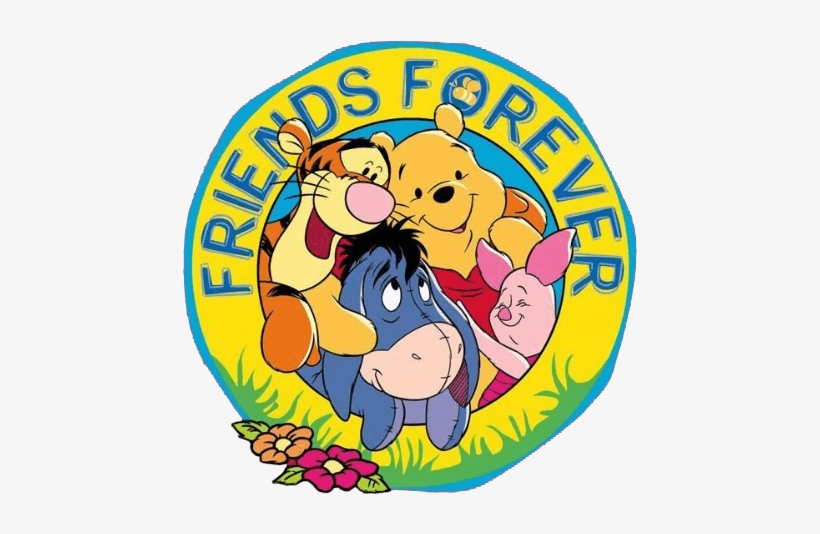 Clipart Friends Forever - Winnie The Pooh Friends Forever, transparent png