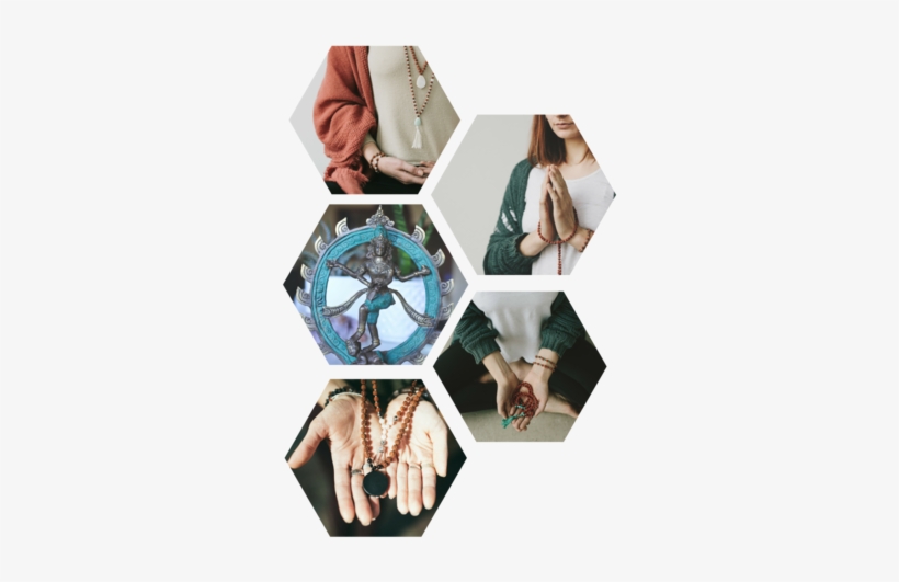 Traditionally Malas Have Been Used For Years For Meditation - Collage, transparent png