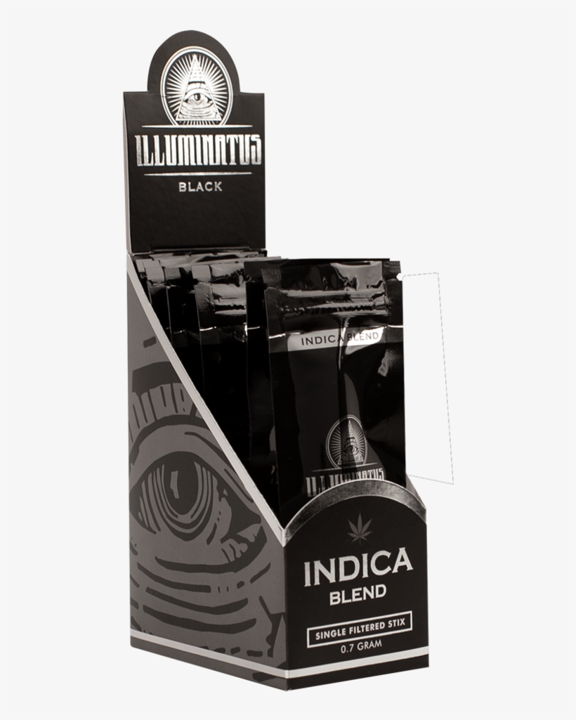 Black Indica Single Opencarton - Marijuana, transparent png