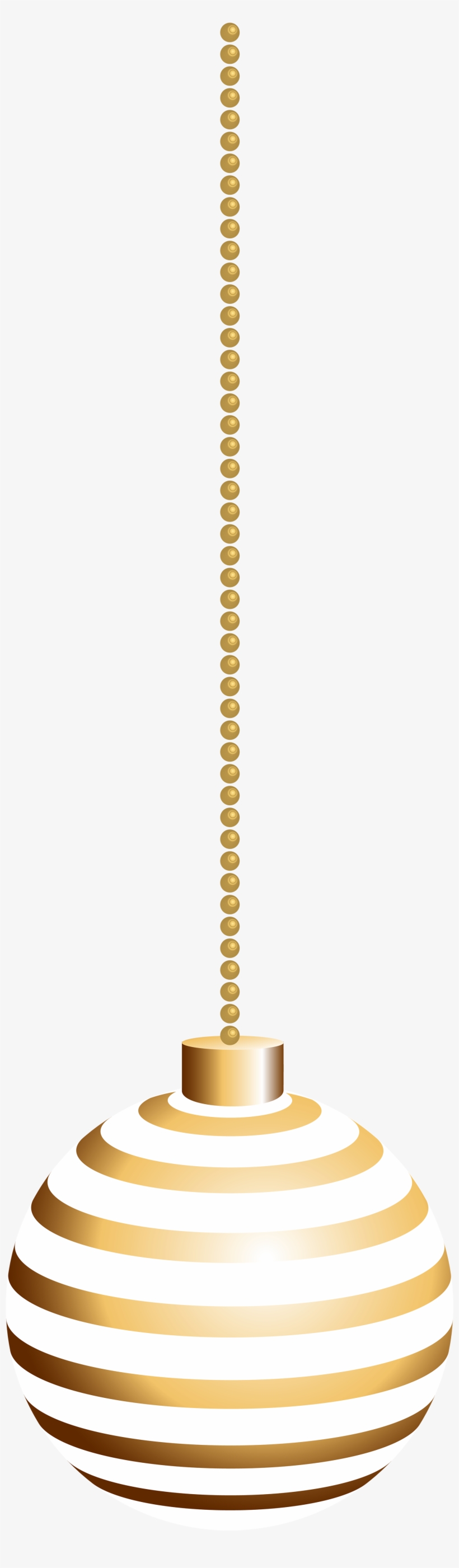 Gold & White Christmas Balls Png, transparent png