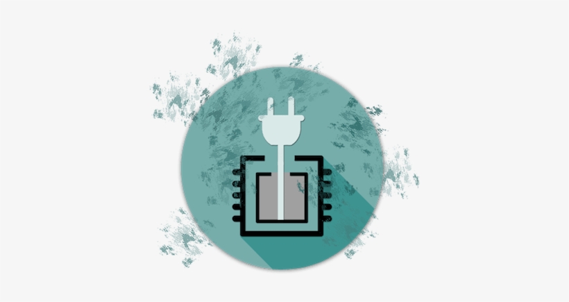 Splatter Electronics Icon - Icon, transparent png