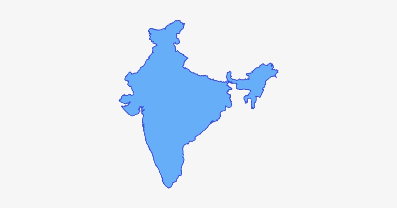 This Rushed Partition Would Have Repercussions For - India Map Silhouette Vector, transparent png