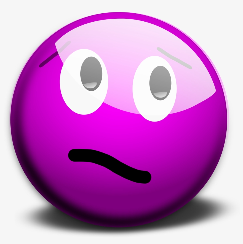Purple Love Smiley - Smiley Emoticon, transparent png