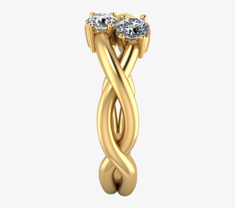 Two Solid 5 - Engagement Ring, transparent png