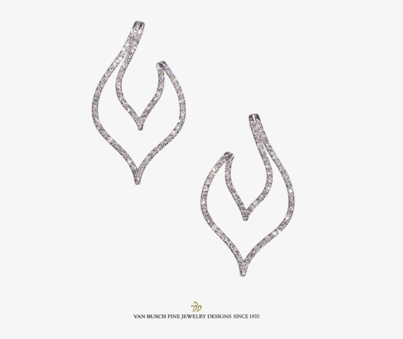Half Marquise Design Diamond Earrings - Earring, transparent png