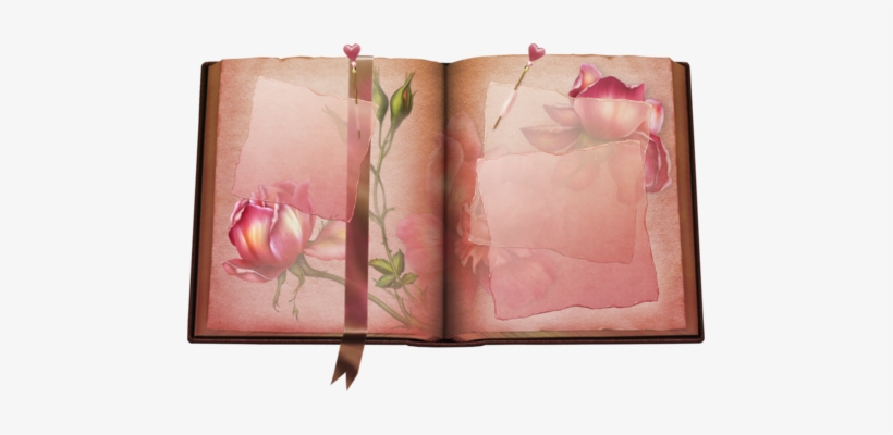 Renders Livre Ouert Rose - Render, transparent png