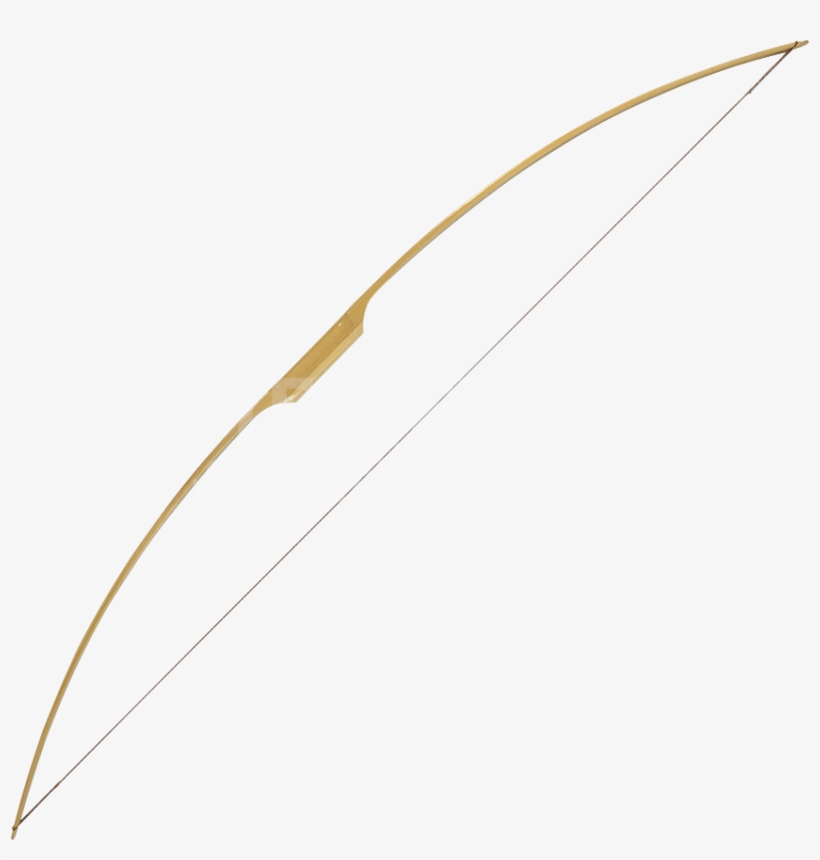 Picture Black And White Library Solid Hickory Medieval - Medieval Bow, transparent png
