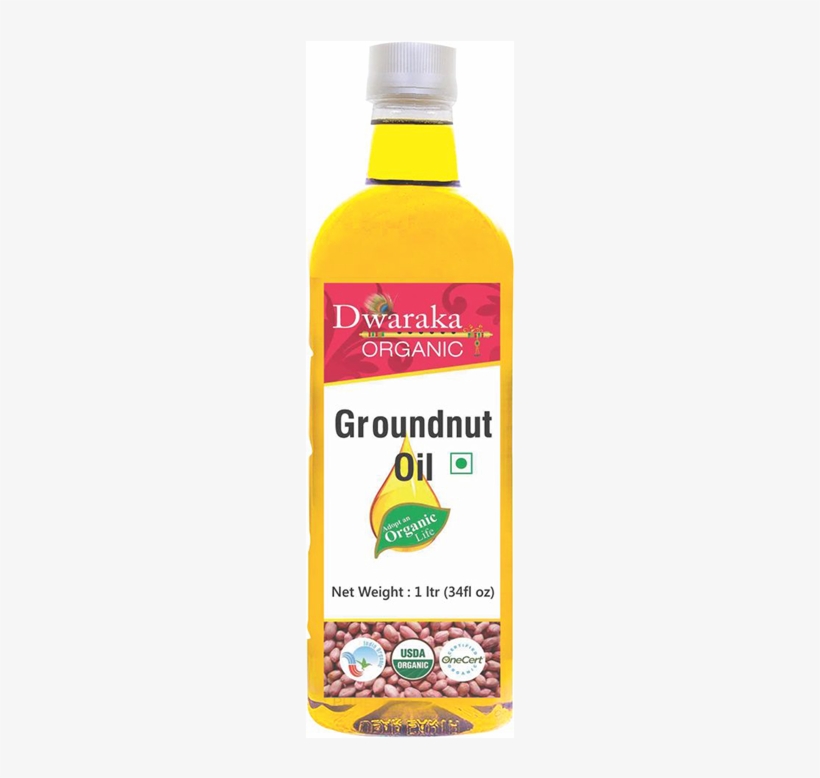 0 Dwaraka Organic Groundnut Oil - Peanut Oil, transparent png