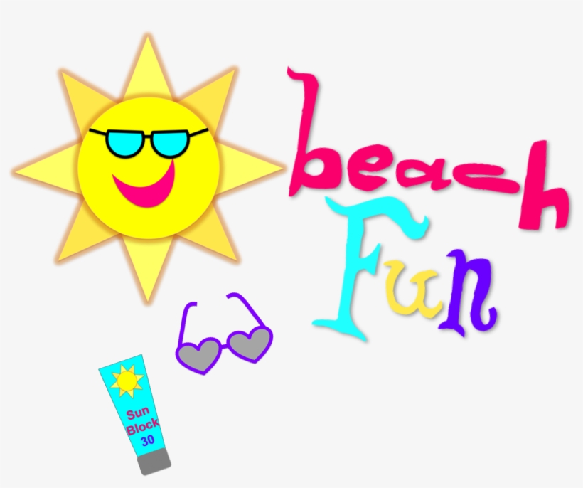 Sunshine Clipart Summer Fun - Clip Art, transparent png