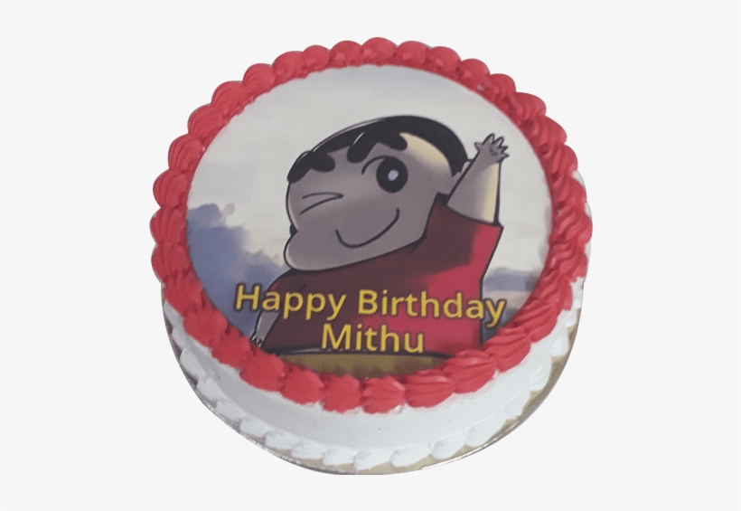 Shinchan Cake - Shin Chan Birthday Cake, transparent png