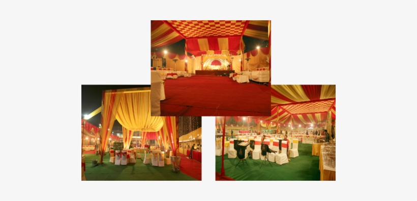 Flower Decorators Service & Party Decorators Service - Hd Image Tent House Decoration Png, transparent png