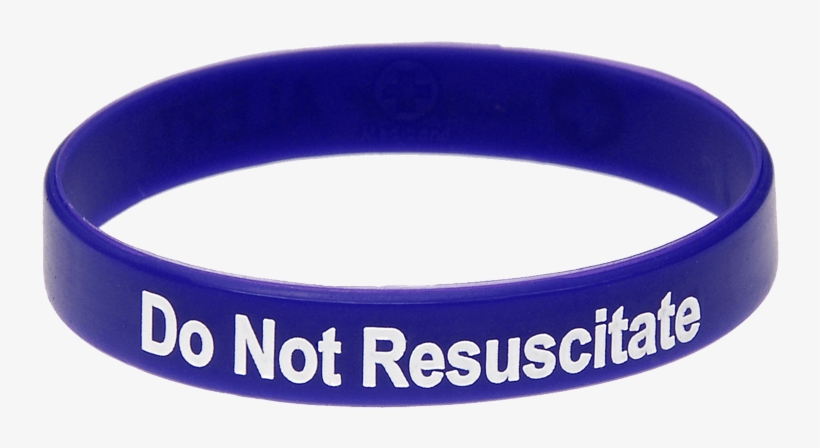 Mediband Medical Id Identification Bracelet Wristband - Do Not Resuscitate Medical Bracelet-m, transparent png