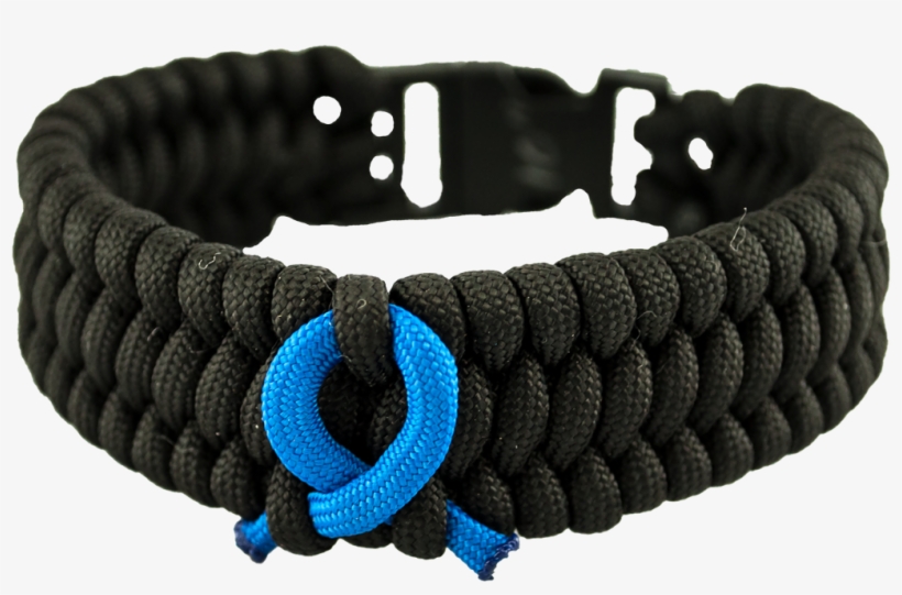 Picture Of Child Abuse Awareness Bracelet Boa Weave, transparent png