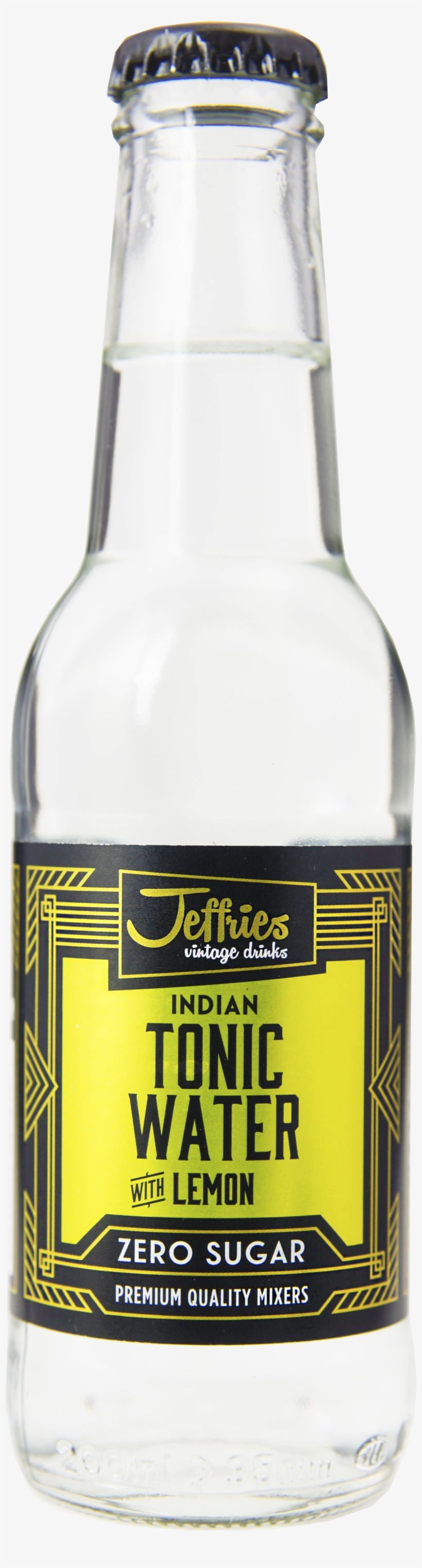 Indian Tonic Water With Lemon V2 - Tonic Water Retro, transparent png