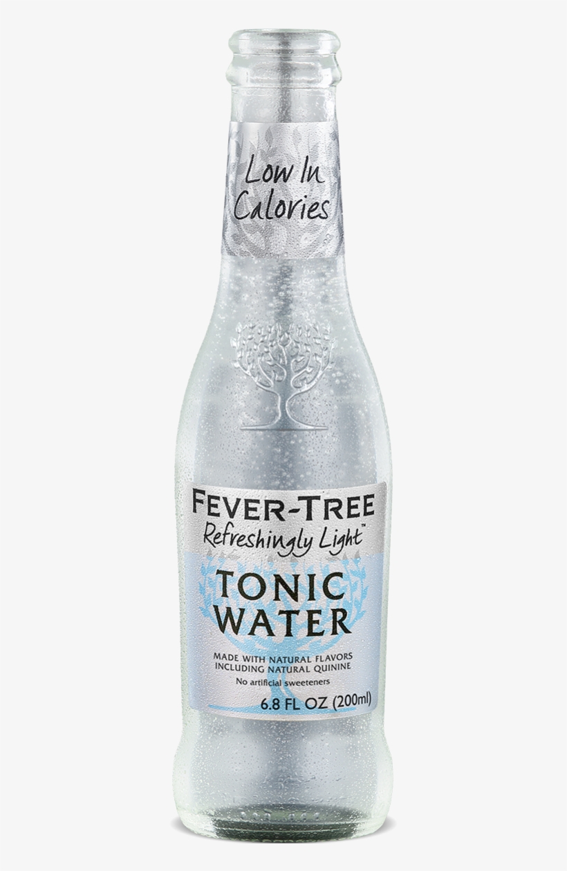 Fever-tree Premium Indian Tonic Water - 24 X 200ml, transparent png