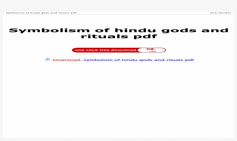 Symbolism Of Hindu Gods And Rituals Pdf - Ritual, transparent png