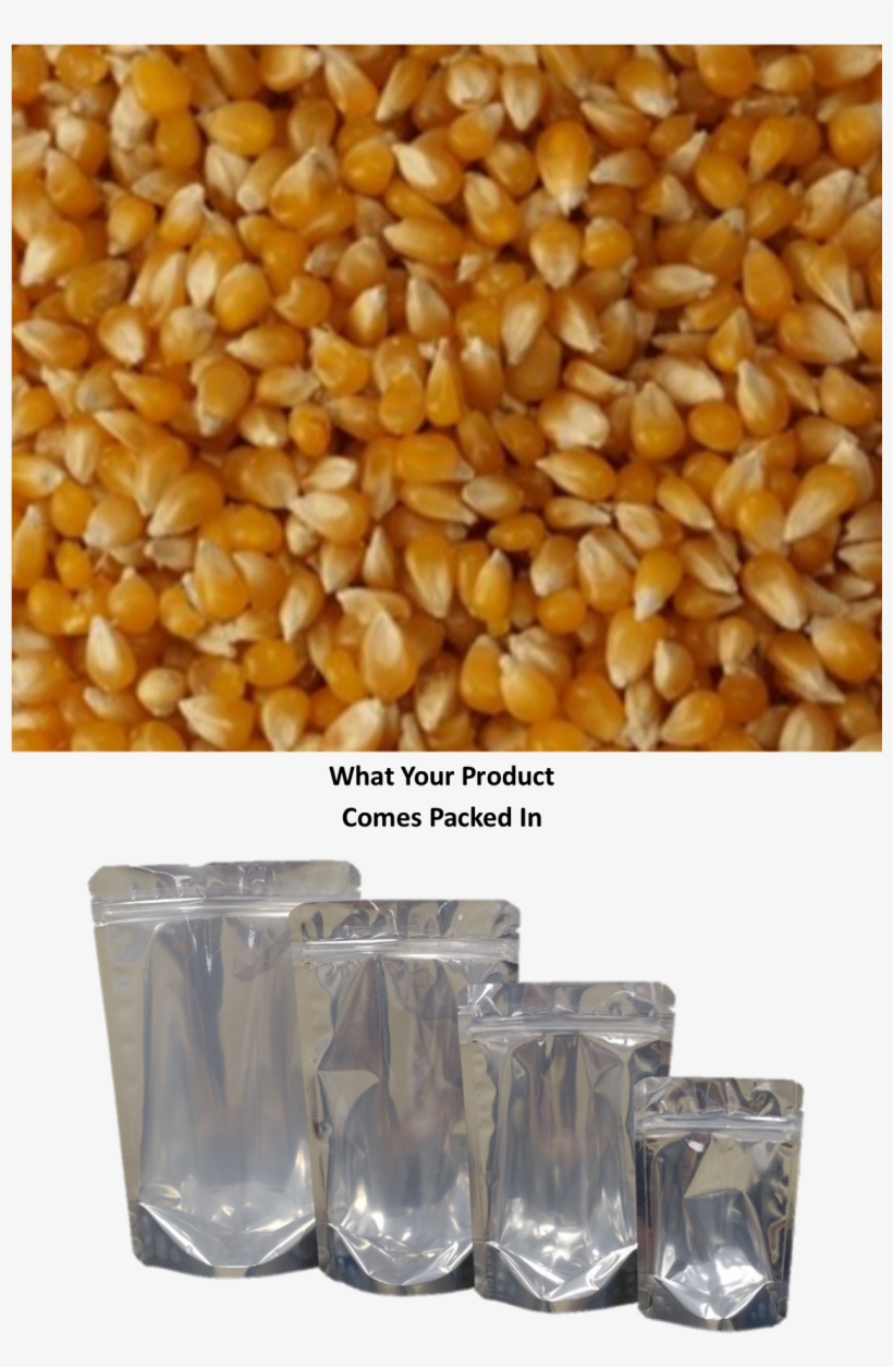 Amish Country Ladyfinger Popcorn Kernels - Sweet Popcorn, transparent png